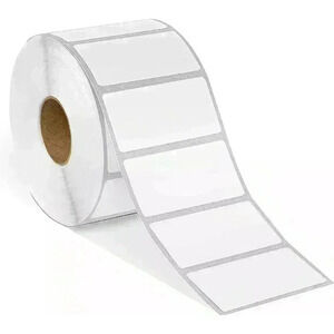 Spartan Industrial Premium Direct Thermal Labels 2” x 1”, 10 Rolls 1300 Per Roll